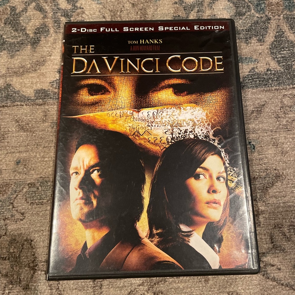 {The Da Vinci Code} DVD FULL SCREEN SPECIAL EDITION, used good condition 2005